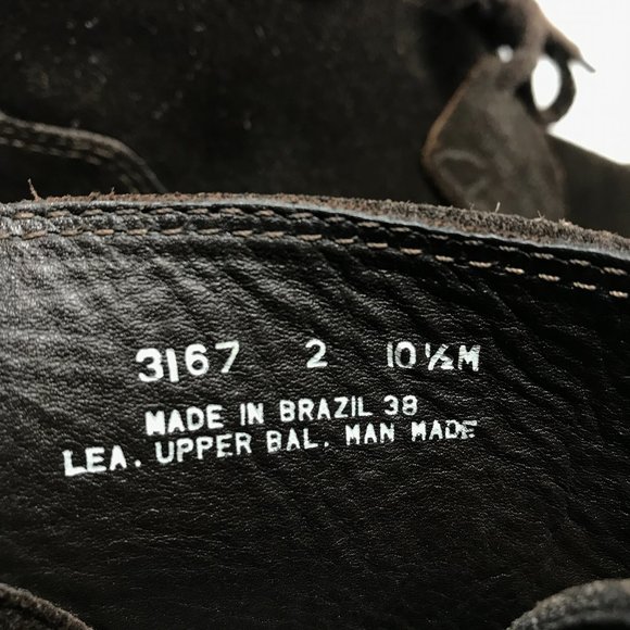 Clarks Brown Nubuck Leather Lace Up Desert Chukka Boots - Picture 7 of 7